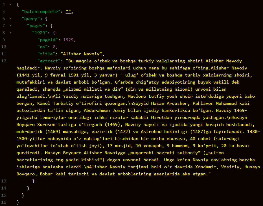 JSON